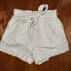 American Eagle striped shorts